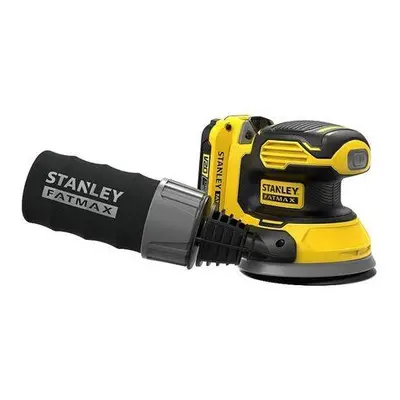 STANLEY SFMCW220D1S-QW Aku bruska excentrická 125mm 20V 1x2,0Ah SFM