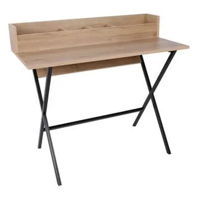 Hanah Home Make-Up Table Cusco WalnutBlack