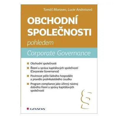 Obchodní společnosti pohledem Corporate Governance