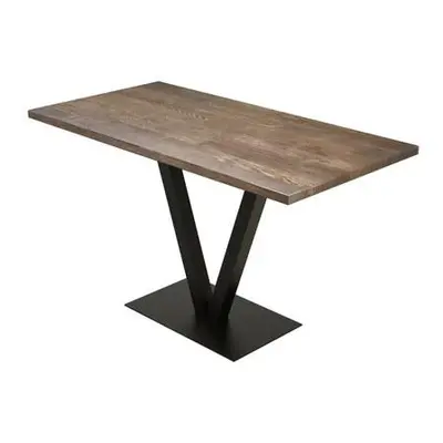 Hanah Home Dining Table Sun Table - Walnut WalnutBlack