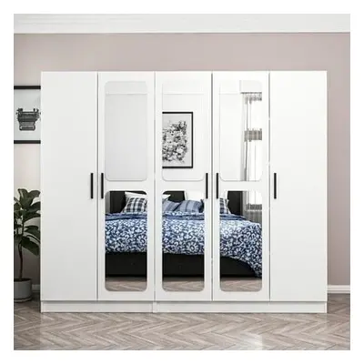 Hanah Home Wardrobe Kale - 3816 White