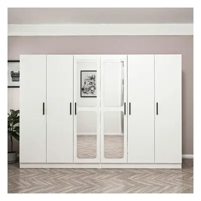 Hanah Home Wardrobe Kale - 2442 White