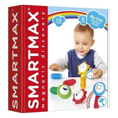 SMARTMAX Magnetická stavebnice Moje první zvuky s smysly 8 dílků