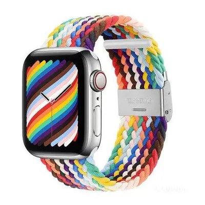 Devia remienok Deluxe Series Sport4 Nylon Braided Adjustable Band 40/41mm - Rainbow