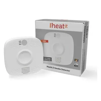 HEATIT Z-Smoke Detector 230V, Z-Wave kouřový senzor