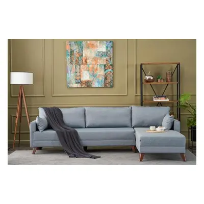 Atelier del Sofa Corner Sofa Bella Soft Köşe Koltuk Right - Blue