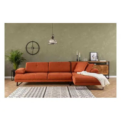 Atelier del Sofa Corner Sofa Mustang Large Right - Orange