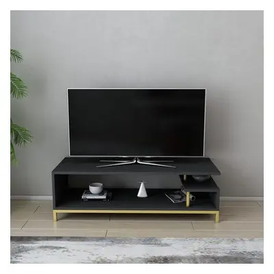 Hanah Home TV Stand Reilly - Gold, Anthracite GoldAnthracite