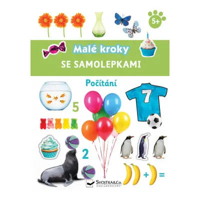 Počítání - Malé kroky se samolepkami 5+