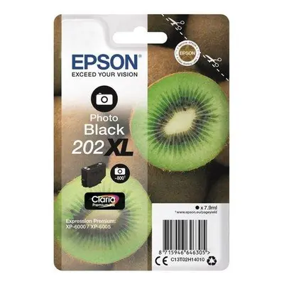 Epson inkoustová náplň/ 202XL Premium Ink/ Photo black, C13T02H14010