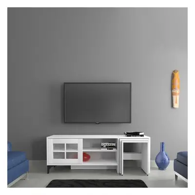 Hanah Home TV Stand Revival - Whtite White