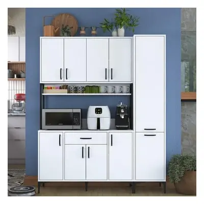 Hanah Home Multi Purpose Cabinet JE134 - 3055 White