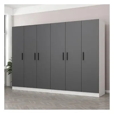 Hanah Home Wardrobe Kale - 4950 Anthracite