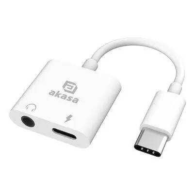 AKASA - Type-C Headphone Jack & Charger Adapter