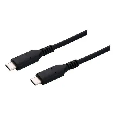 Kabel C-TECH USB 4.0, Type-C (CM/CM), PD 100W, 40Gbps, 1m, černý