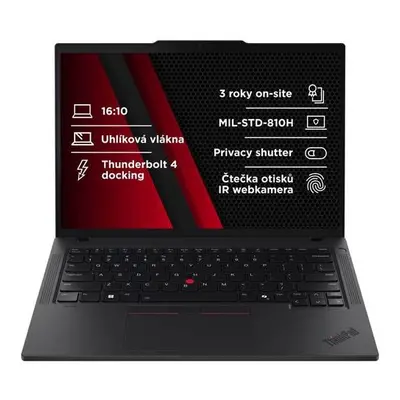 Lenovo ThinkPad T14 G5 Ultra 7 155U/32GB/1TB SSD/14" WUXGA IPS/3yPremier/Win11 Pro/černá, 21ML00