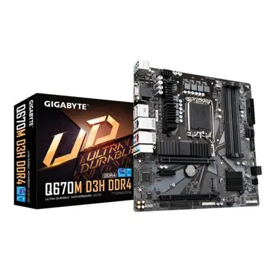 GIGABYTE Q670M D3H DDR4/LGA 1700/mATX, Q670M D3H DDR4