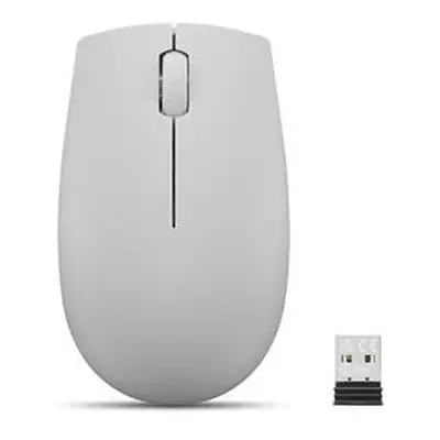 Lenovo myš 300 Wireless Compact (Cloud Grey = šedá) s baterií, GY51L15677