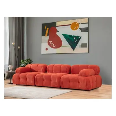 Atelier del Sofa 3-Seat Sofa Doblo 3 Seater ( L1-O1-1R) - Red