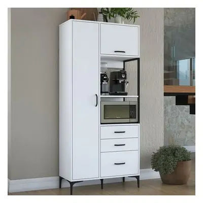 Hanah Home Multi Purpose Cabinet JE112 - 2958 White