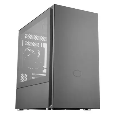 CoolerMaster skříň Silencio S400 Tempered glass, mATX, USB 3.0, bez zdroje, černá, MCS-S400-KG5N