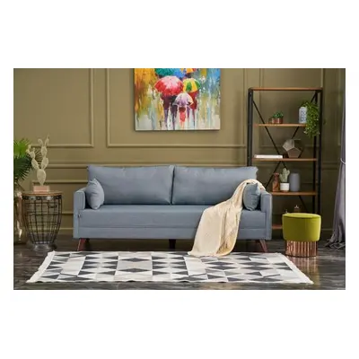 Atelier del Sofa 3-Seat Sofa-Bed Bella Soft Yataklı Üçlü Koltuk - Blue