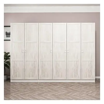 Hanah Home Wardrobe Kale - 3833 White