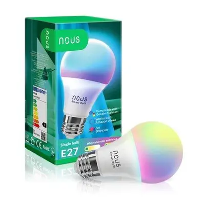 Nous P3 WiFi Smart Žárovka RGB E27 Tuya