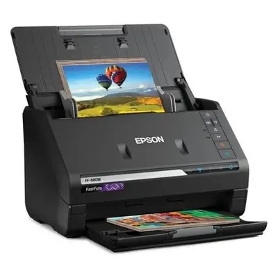 EPSON skener FastFoto FF-680W/ A4/ 600 x 600dpi/ DADF/ Wi-Fi/ USB, B11B237401