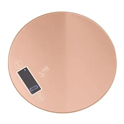 Berlingerhaus Váha kuchyňská digitální kulatá 5 kg Rosegold Metallic Line BH-9428