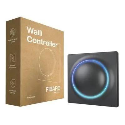 Nástěnný ovladač scén - FIBARO Walli Controller Anthracite (FGWCEU-201-8)