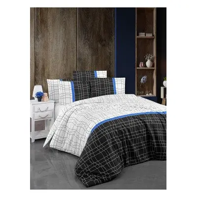 L'essentiel Maison Single Quilt Cover Set Patya WhiteBlackBlue