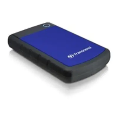 TRANSCEND 1TB StoreJet 25H3B SLIM, 2.5”, USB 3.0 (3.1 Gen 1) Externí Anti-Shock disk, tenký prof