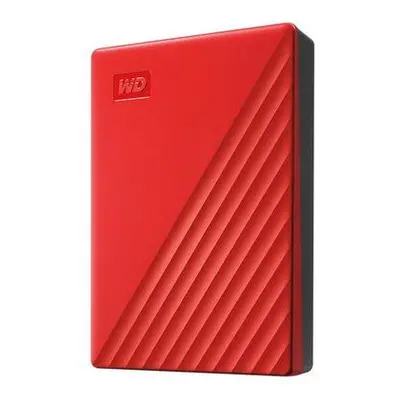 WD My Passport 4TB HDD / Externí / 2,5" / USB 3.0 / červený, WDBPKJ0040BRD-WESN