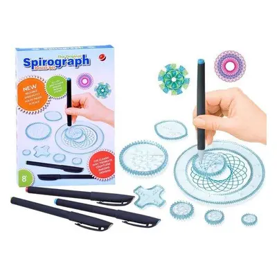 PIXINO Set kreslících šablon - spirograf