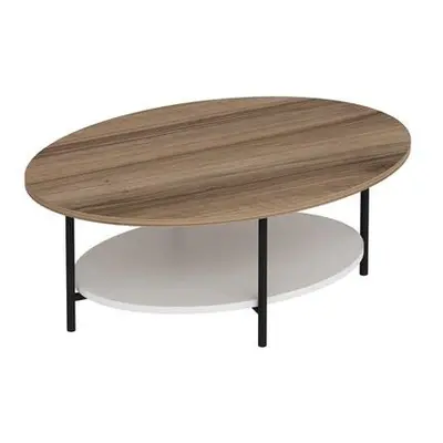 Hanah Home Coffee Table Elis OakWhite