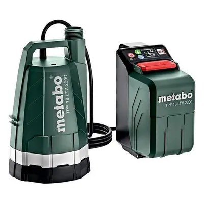 METABO TPF 18 LXT 2200 Aku čerpadlo 18V (bez aku) až 1800l/h 601729850