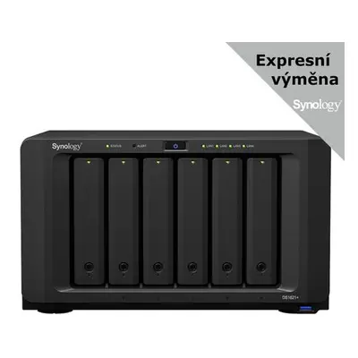 Synology DS1621+ 6x SATA, 4GB RAM, 2x M.2, 3x USB3.0, 2x eSATA, 4x Gb LAN, 1x PCIe, DS1621+