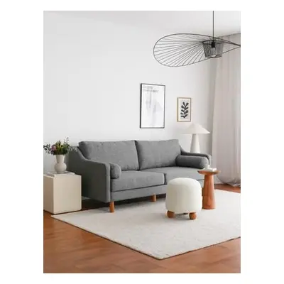 Atelier del Sofa 3-Seat Sofa Nordi 3 Seater Wood - Grey