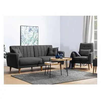 Atelier del Sofa Sofa-Bed Set Aqua-TKM01-1053 Anthracite