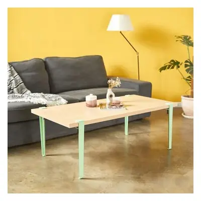 Hanah Home Coffee Table Fonissa - WoodenMint Green