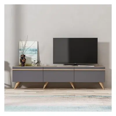 Hanah Home TV Stand Amsterdam - Anthracite