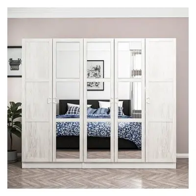 Hanah Home Wardrobe Kale Country - 2459 White