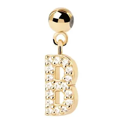 PDPAOLA Pozlacený přívěsek "B" Charms CH01-051-U