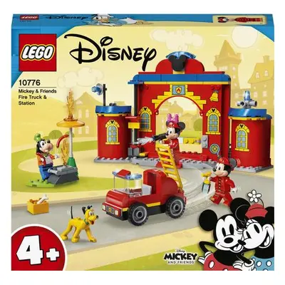 LEGO® Disney 10776 Hasičská stanice a auto Mickeyho a přátel