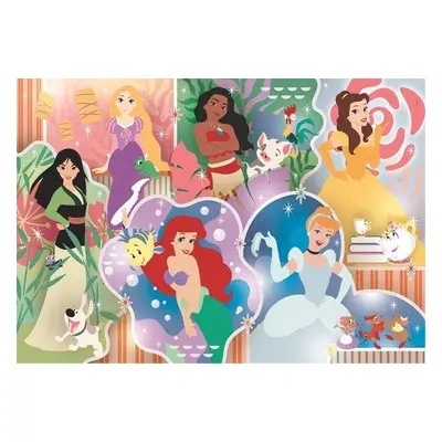 CLEMENTONI 24232 Puzzle Disney princezny MAXI 24 dílků