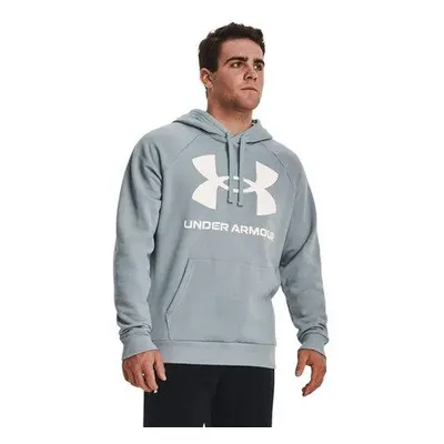 Under Armour Pánská mikina Rival Fleece Big Logo HD harbor blue XL