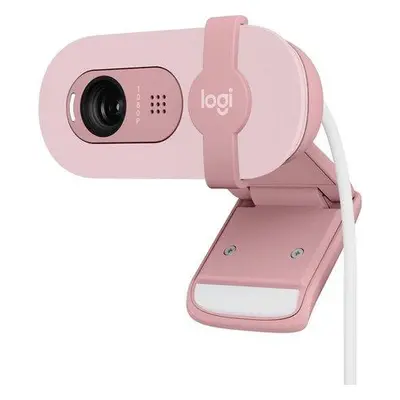 Logitech Brio 100 Full HD Webcamera, růžová, 960-001623