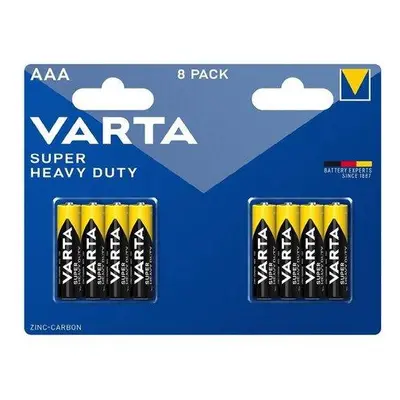 Varta Super Heavy Duty AAA Baterie 8ks