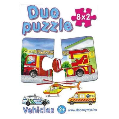 DOHÁNY Duo puzzle 8x2 dílky